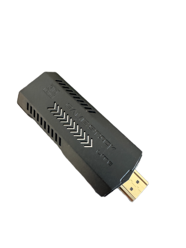 černý HDMI stick konzole GD10